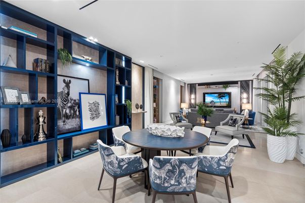 Dining room, Interior, Living room, Recessed Lighting