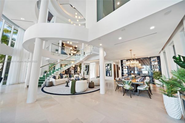 Chandelier, Dining room, Interior, Living room, Recessed Lighting