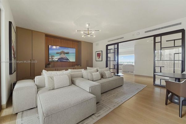 Interior, Living room, Pendant Lights, Wood Texture Flooring, Wooden Walls