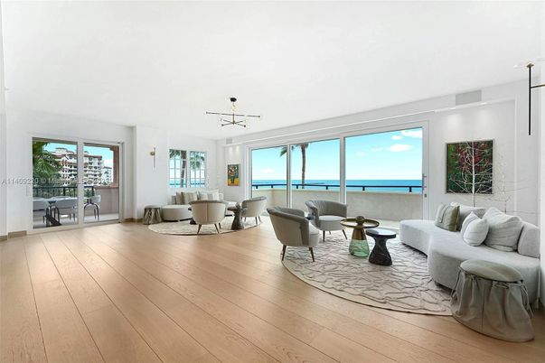 Dining room, Interior, Living room, Pendant Lights, Water, Wood Texture Flooring