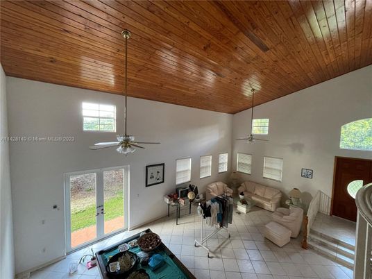 Interior, Living room, Wooden Ceilings