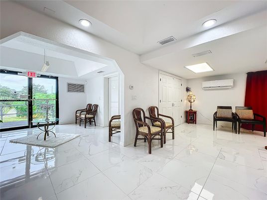 Interior, Marble, Recessed Lighting