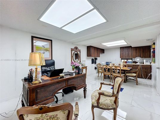 Home Office, Interior, Kitchen