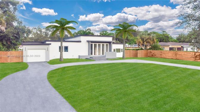 Attached, Backyard, Exterior, Facade, Ranch