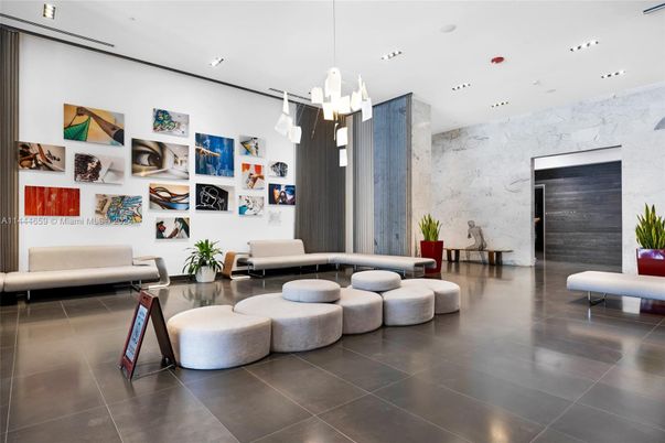 Interior, Marble Walls, Pendant Lights, Recessed Lighting