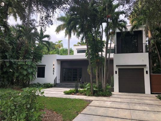 Attached, Exterior, Facade, Modern