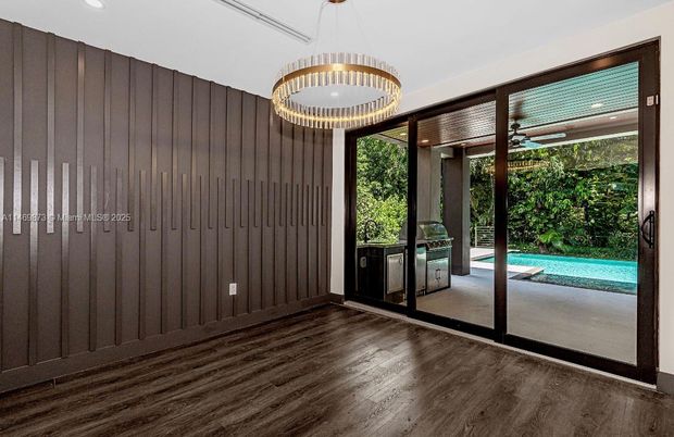 Chandelier, Interior, Pendant Lights, Recessed Lighting, Wood Texture Flooring