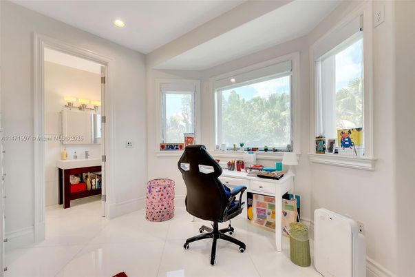 Home Office, Interior, Recessed Lighting