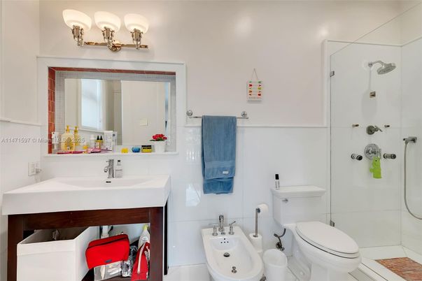 Bathroom, Dual Sink Vanities, Glass Shower, Interior