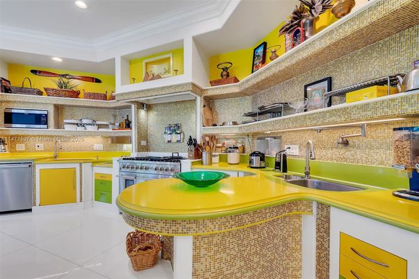 Interior, Kitchen, Recessed Lighting, Stainless Steel Appliances