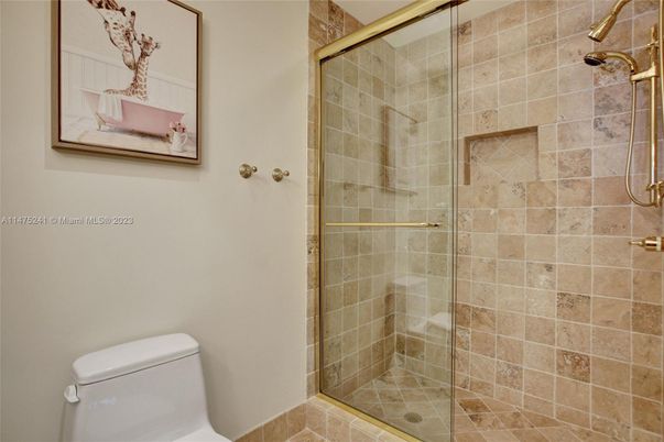 Bathroom, Glass Shower, Interior