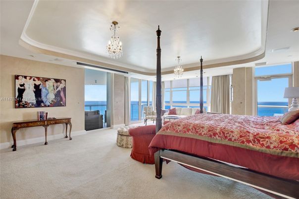 Bedroom, Chandelier, Interior, Water
