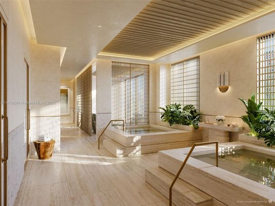 Interior, Pool, Wooden Ceilings
