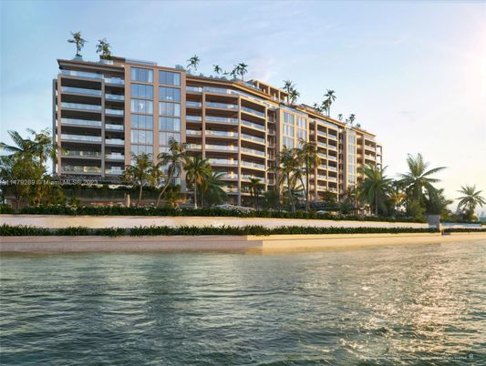 Exterior, Facade, Lake, Condo Building