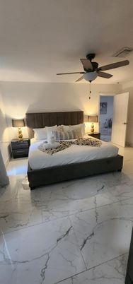 Bedroom, Interior, Marble