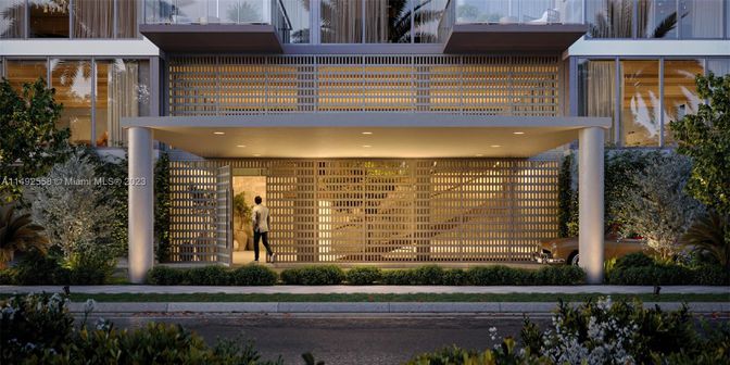 Exterior, Facade, Modern