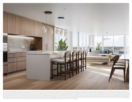 Interior, Kitchen, Living room, Pendant Lights, Recessed Lighting, Wood Texture Flooring