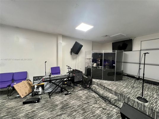 Home Office, Interior, Recessed Lighting