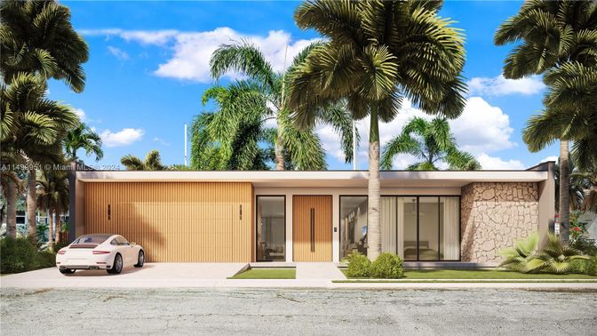 Attached, Exterior, Facade, Modern