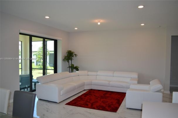 Interior, Living room, Marble, Recessed Lighting