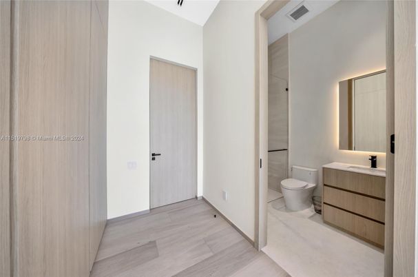 Bathroom, Interior, Wood Texture Flooring
