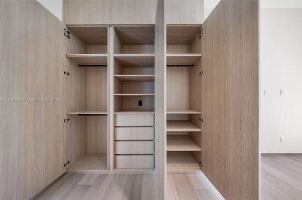 Interior, Walk-in Closets, Wood Texture Flooring
