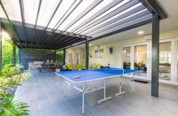 Exterior, Game Room