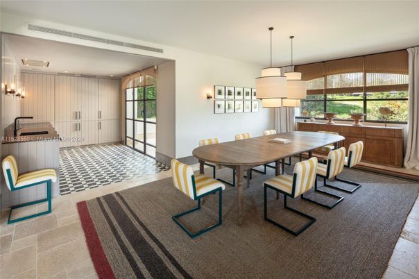 Dining room, Interior, Pendant Lights