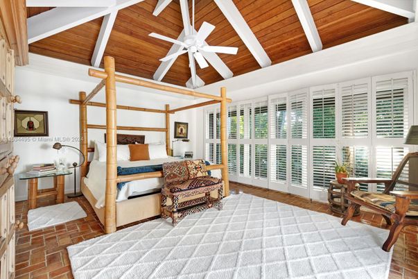 Bedroom, Interior, Wooden Beams, Wooden Ceilings
