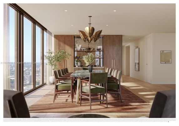 Chandelier, Dining room, Interior, Recessed Lighting, Wood Texture Flooring