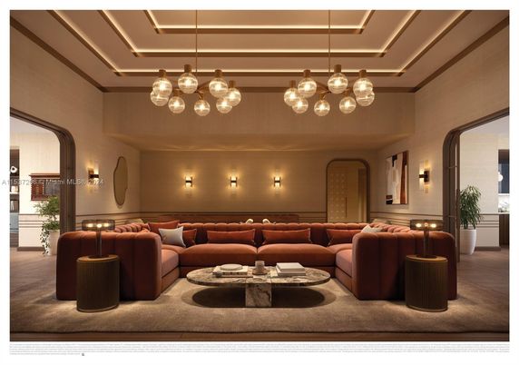 Interior, Living room, Pendant Lights, Theatre Room