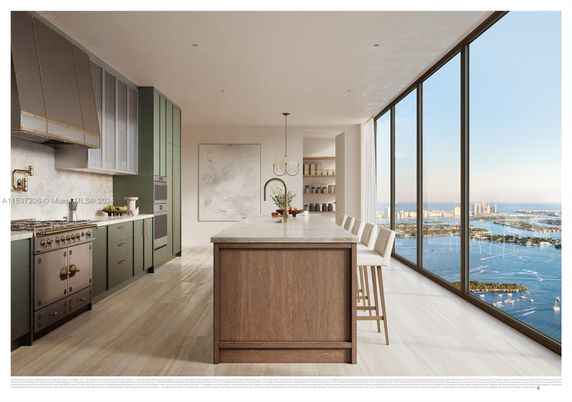 Interior, Kitchen, Pendant Lights, Recessed Lighting, Water, Wood Texture Flooring