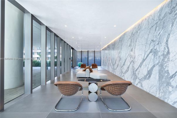 Interior, Marble Walls, Recessed Lighting