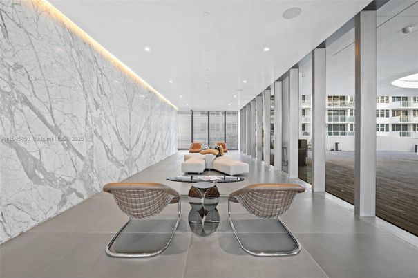 Interior, Marble Walls, Recessed Lighting