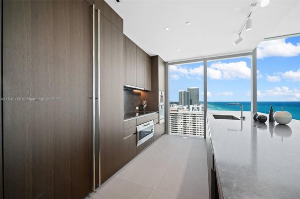 Interior, Kitchen, Recessed Lighting, Stainless Steel Appliances, Water
