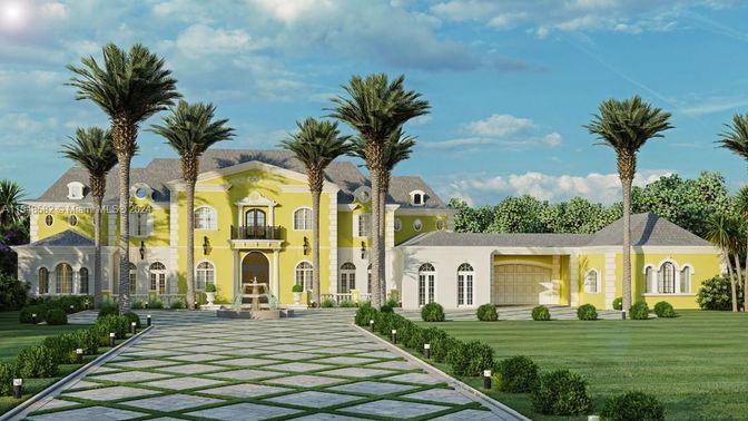 Backyard, Exterior, Facade, French Provincial