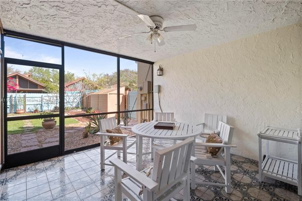 Interior, Sun Room