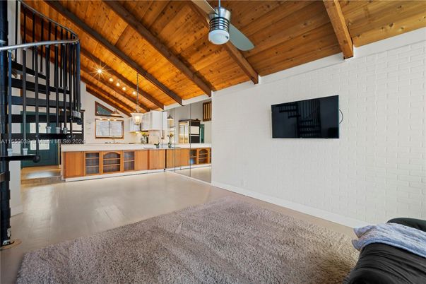 Interior, Kitchen, Pendant Lights, Stone Walls, Wooden Beams, Wooden Ceilings, Wood Texture Flooring