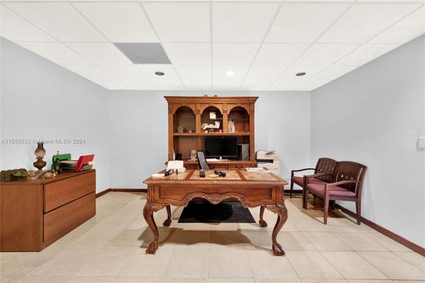 Home Office, Interior, Recessed Lighting