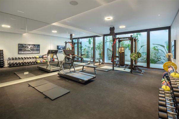 Fitness Equipment, Interior, Recessed Lighting
