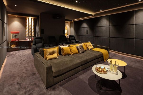 Interior, Recessed Lighting, Theatre Room