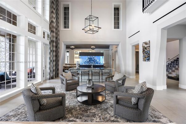 Interior, Living room, Pendant Lights
