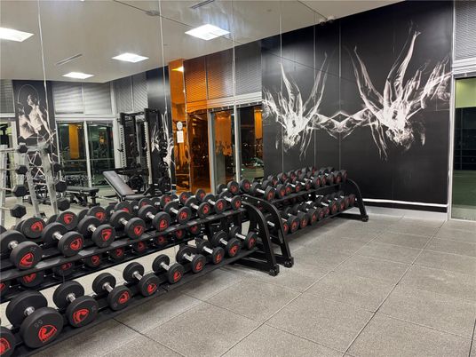 Fitness Equipment, Interior, Recessed Lighting