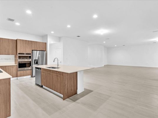 Interior, Kitchen, Recessed Lighting, Stainless Steel Appliances