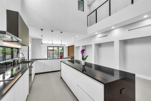 Interior, Kitchen, Pendant Lights, Recessed Lighting
