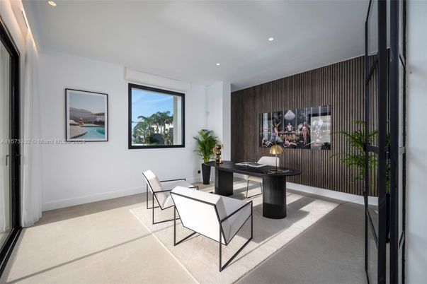 Home Office, Interior, Recessed Lighting