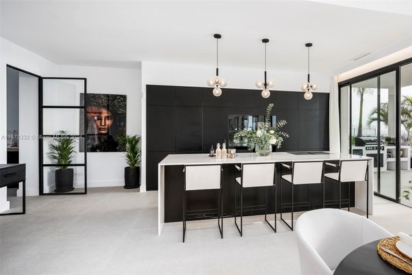 Interior, Kitchen, Pendant Lights