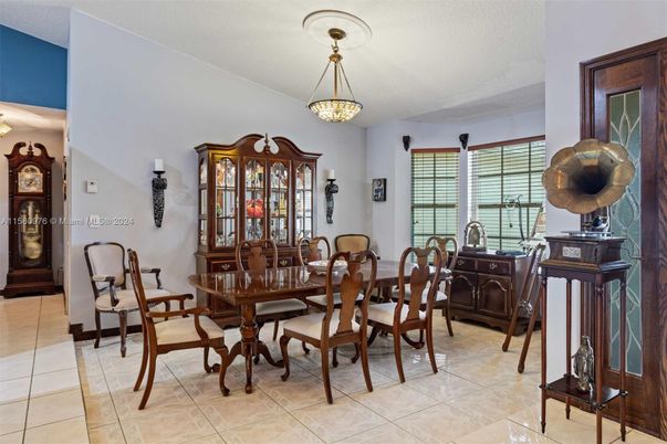 Dining room, Interior
