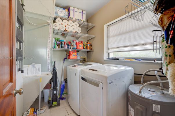 Interior, Washer