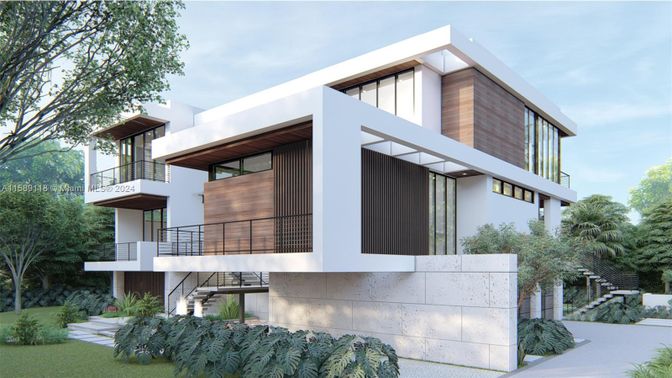Exterior, Facade, Modern